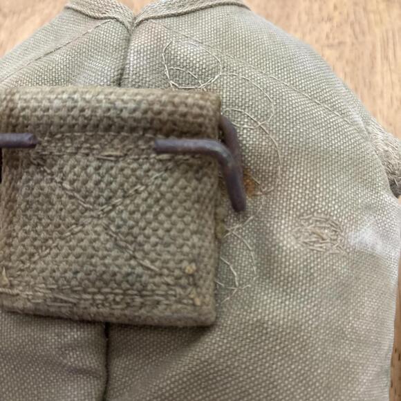 M1910 Us Military Aluminum Canteen With Matching M1910 Canteen Cover Full Stitch - Picture 5 of 9
